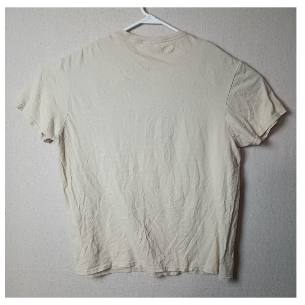 Volkswagen‎ Rabbit Extreme Racing Graphic Car T-Shirt Beige Large Checked Flag Q - Picture 4 of 8